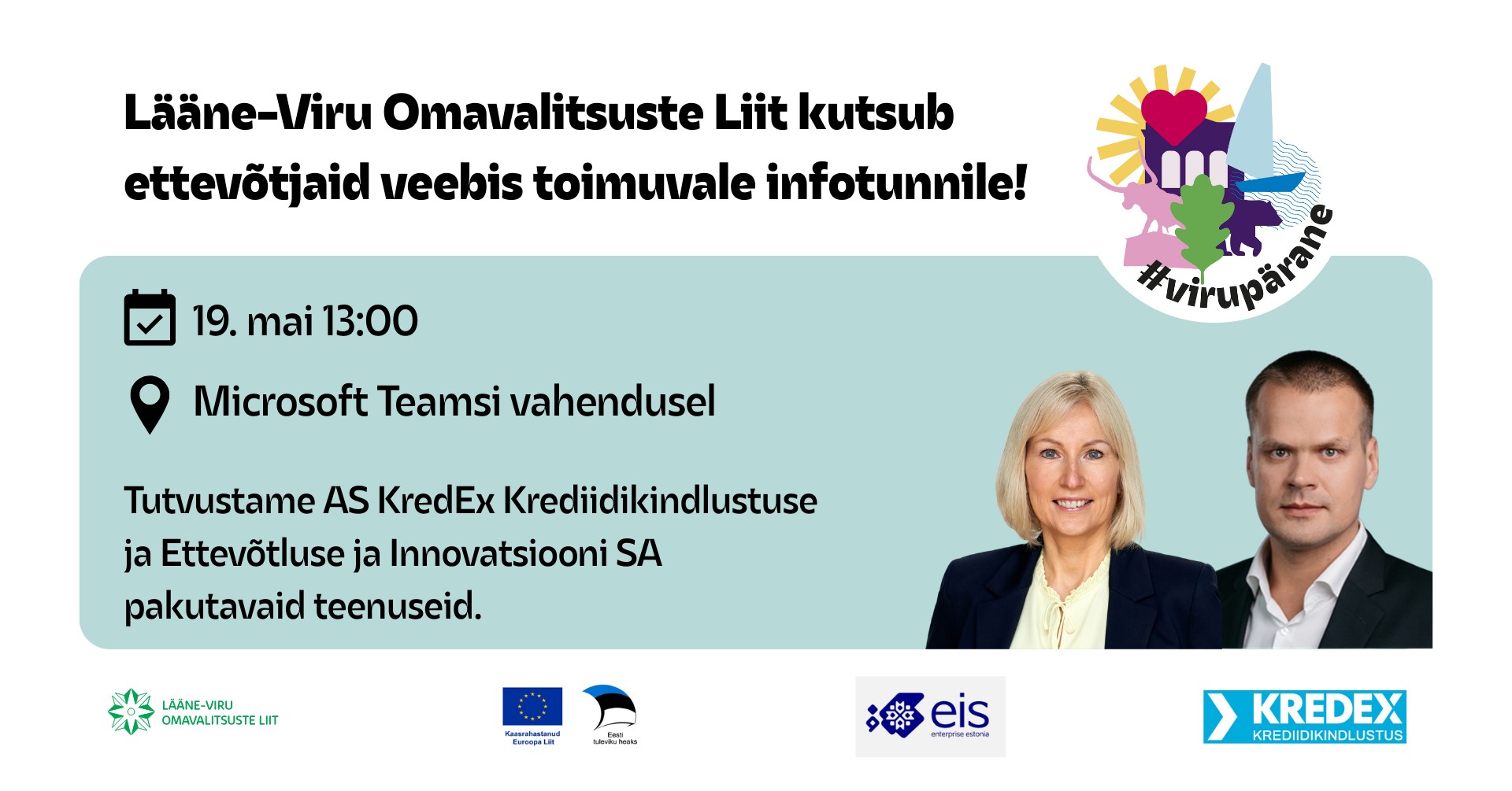 Lääne-Viru Omavalitsuste Liit kutsub ettevõtjaid infotunnile